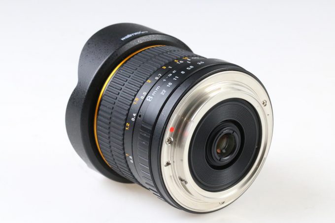 Walimex Pro 8mm f/3,5 Fish-Eye für Canon EF