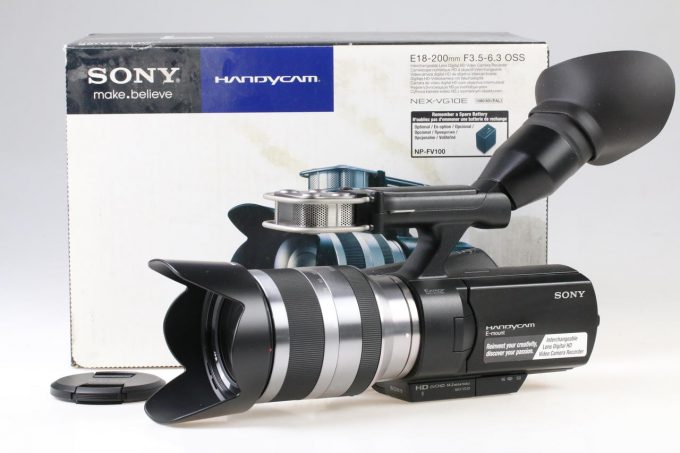 Sony NEX VG-10E Set mit 18-200mm f/3,5-6,3 - #0024090