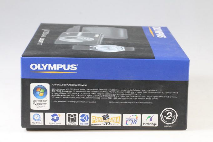 Olympus Mju 1200 Black Luxury Kit mit Uhr