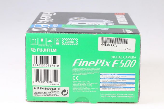 FUJIFILM FinePix E500 Digitalkamera - #44L82803