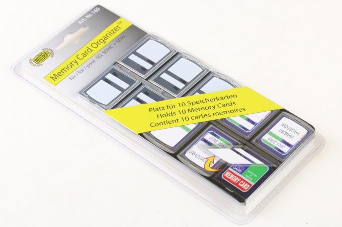 Bilora Speicherkarten Box - Card Organizer