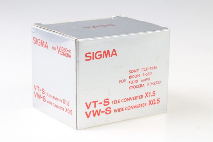 Sigma VT-S und VW-S Vorsatzlinsen