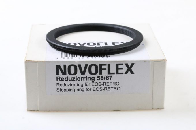 Novoflex Reduzierring 58/67