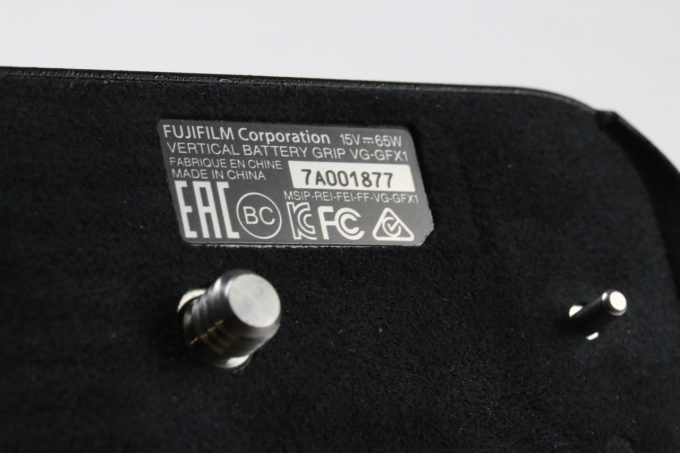 FUJIFILM VG-GFX1 Batterie Griff - #7A001877