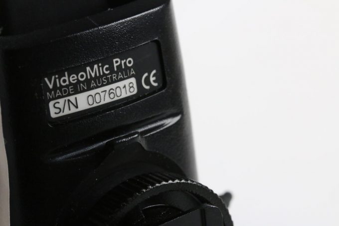 RODE VideoMic Pro Videomikrophon - #0076018