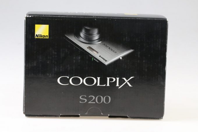 Nikon Coolpix S200 Digitalkamera - #40502195