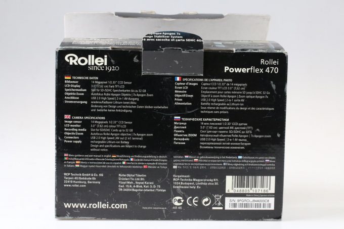 Rollei Powerflex 470 Digitalkamera