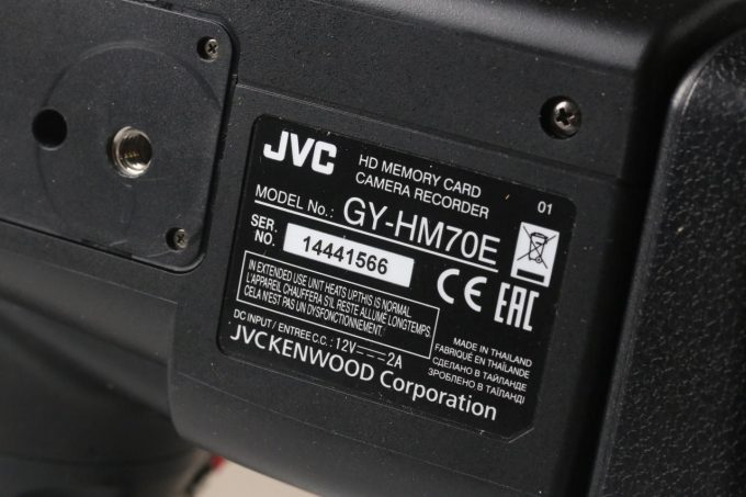 JVC GY-HM70E Camcorder - #14441566