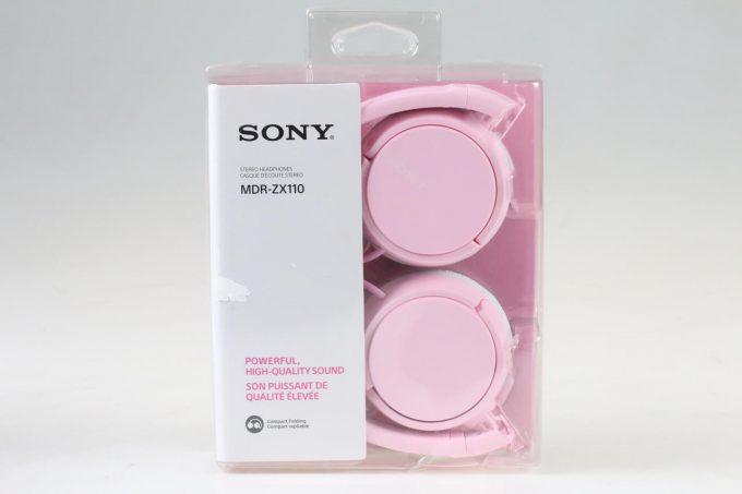 Sony MDR-ZX110 Kopfhörer pink Demogerät mit Garantie