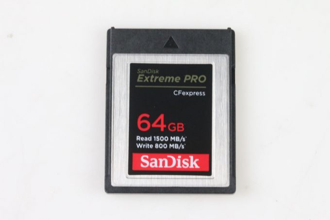 Sandisk Extreme PRO CFExpress 64GB Karte