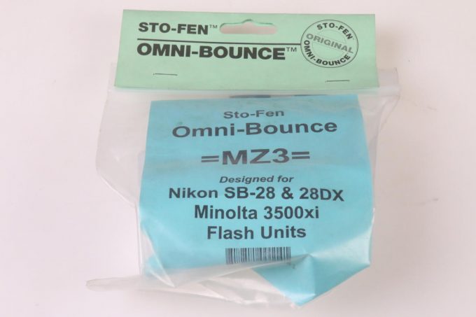 STO-FEN Omni-Bounce MZ3 für Nikon SB 28/minolta 3500xi