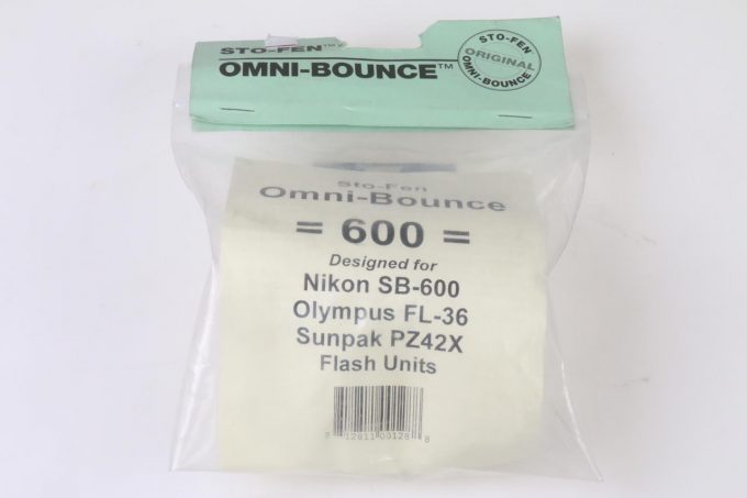 STO-FEN Omni-Bounce 600 für Nikon SB 600 Olympus FL36