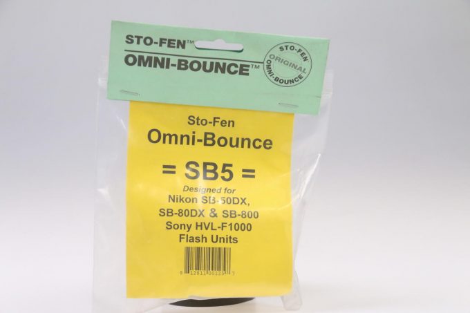 STO-FEN Omni-Bounce SB5 für Nikon SB 50/80/800 Sony HVL-F1000