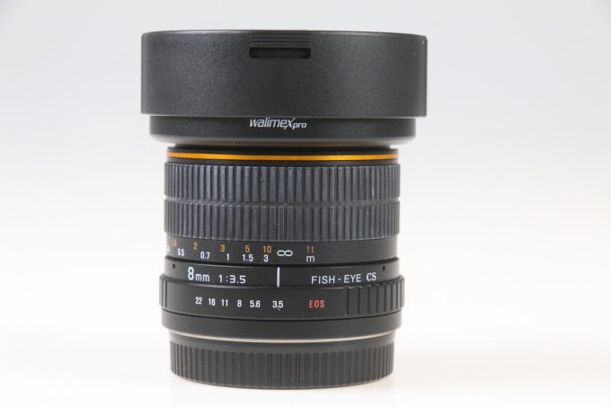 Walimex Pro 8mm f/3,5 Fish-Eye CS für Canon EF - Image 2