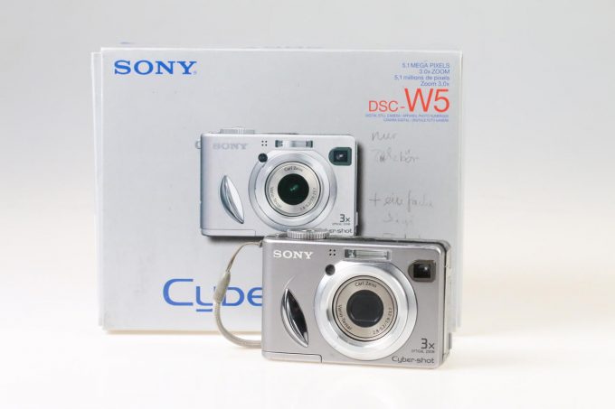 Sony DSC-W5 silber Digitalkamera - #1500716