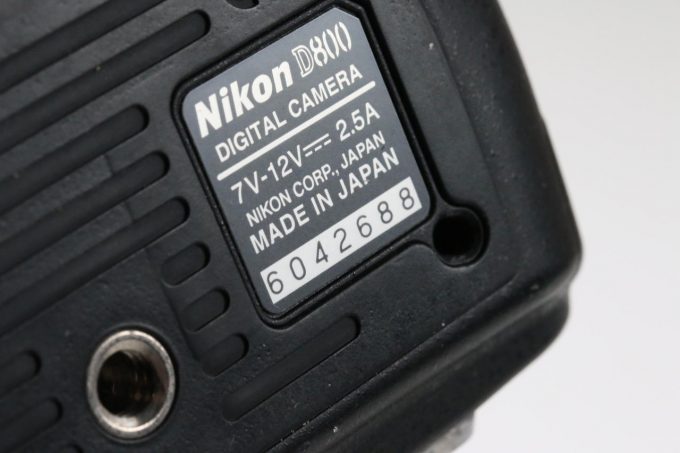 Nikon D800 mit Zubehörpaket - #6042688