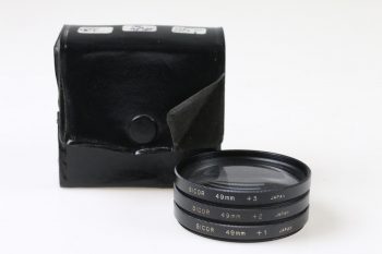 Sicor Close-Up Filterset +1/+2/+3 - 49mm