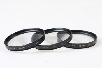 Sicor Close-Up Filterset +1/+2/+3 - 49mm