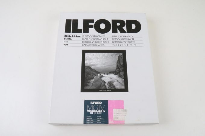 Ilford Multigrade IV RC DeLuxe Glossy - 20,3x25,4cm 100 Blatt