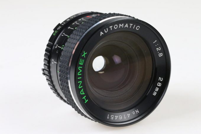 Hanimex 28mm f/2,8 Automatic für Minolta MD - #416451