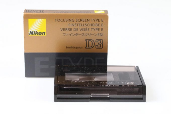 Nikon Mattscheibe für D3 Typ E Gitter