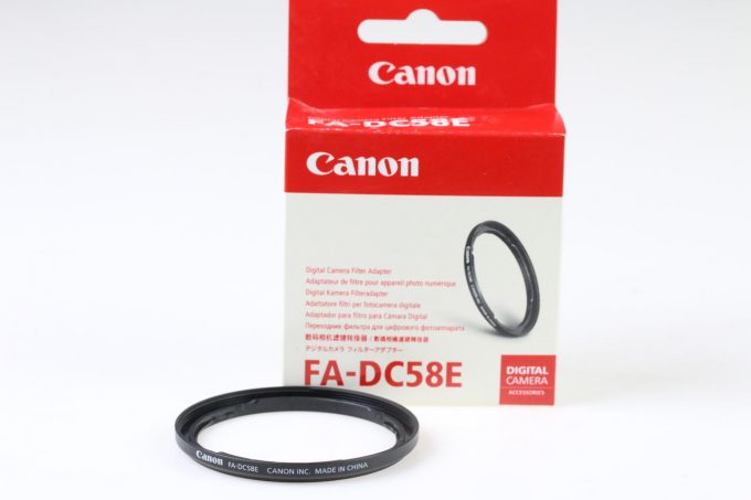 Canon Filteradapter FA-DC58E