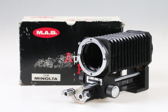M.A.B. Magic Automatic Bellows - Balgengerät für Minolta