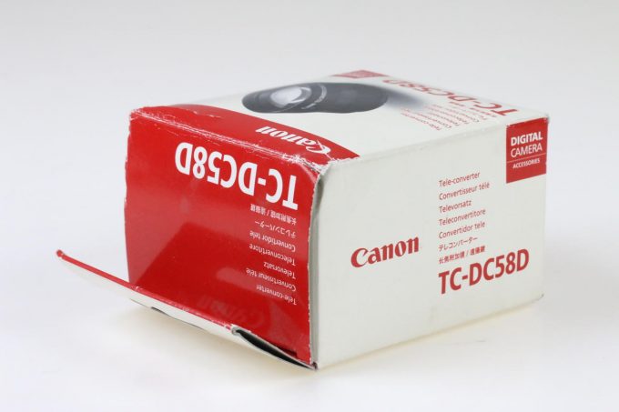 Canon TC-DC58D Televorsatz 1,4x