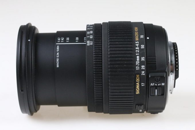 Sigma 17-70mm f/2,8-4,5 DC für Nikon F (AF DX) - #1030941