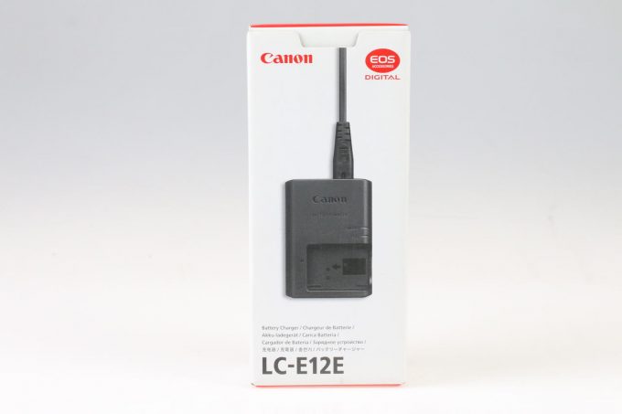 Canon Ladegerät / Battery Charger LC-E12 für LP-E12