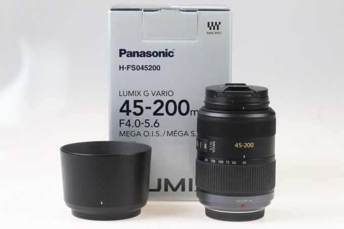 Panasonic Lumix G Vario 45-200mm f/4,0-5,6 Mega O.I.S - #XT2GF003935