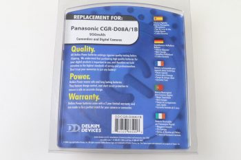 Delkin Devices - Ersatzakku für CGR-D08A/1B