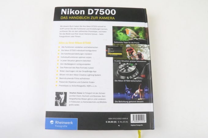 Nikon D7500 Benutzerhandbuch DE