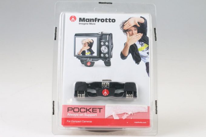 Manfrotto Pocket Support Mini-Stativ schwarz