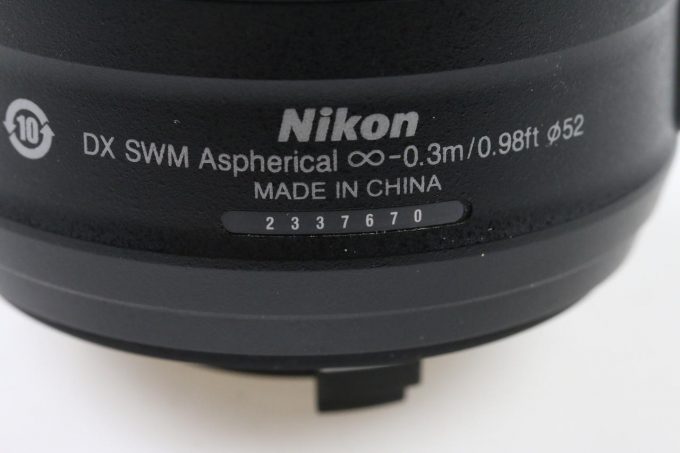 Nikon AF-S DX 35mm f/1,8 G - #2337670