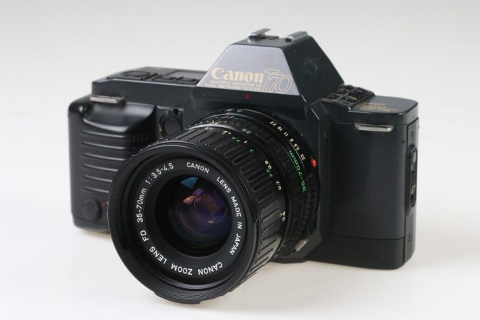 Canon T70 mit Zoom Lens FD 35-70mm f/3,5-4,5 - #1160740