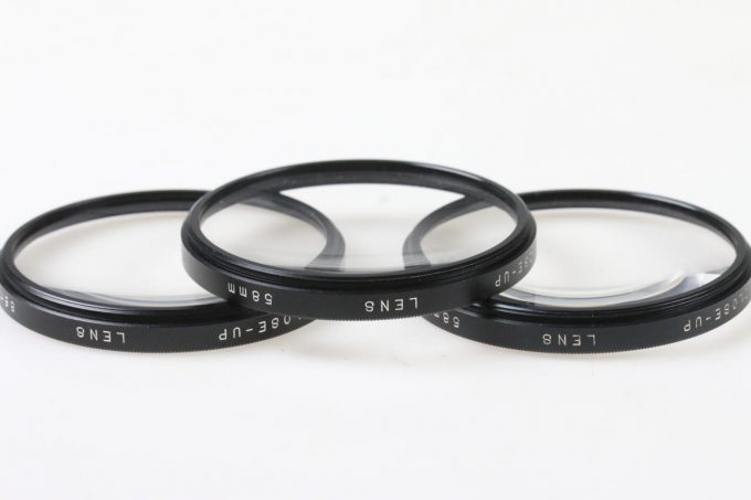 Vivitar Close-Up Filterset No. 1, 2, 4 - 58mm
