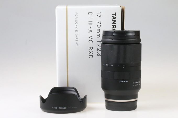 Tamron 17-70mm f/2,8 Di III-A VC RXD für Sony E-Mount - #030513