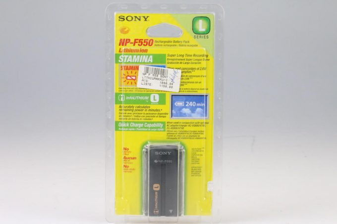 Sony NP-F550 Akku