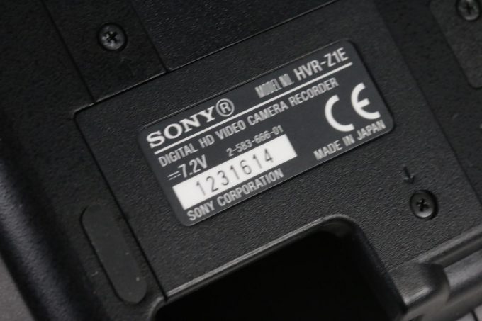 Sony HVR-Z1E - #1231614