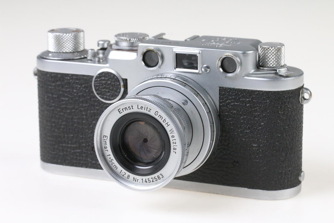 Leica IIIf Umbau zu IIf mit Elmar 50mm f/3,5 - #675192