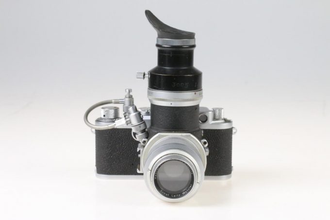 Leica IIf mit Visoflex und Hektor 135mm f/4,5 - #678312