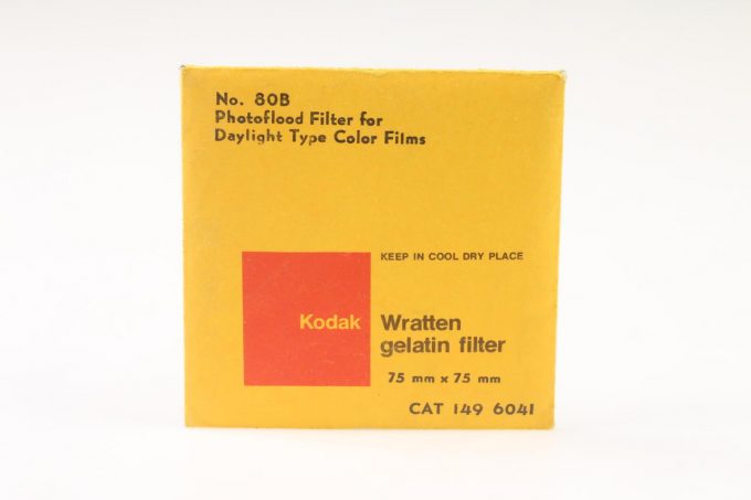 Kodak Wratten gelatin filter 75x75