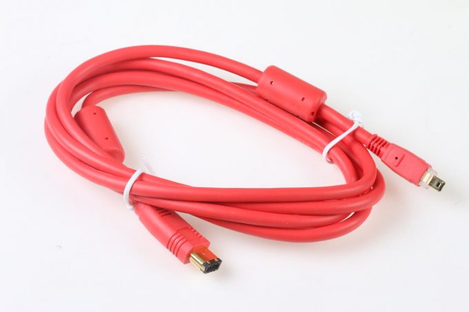 FireWire Kabel 4-pin auf 6-pin 2m