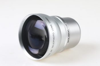 Soligor 2x Telephoto Vorsatzlinse mit Adapter für Canon A80