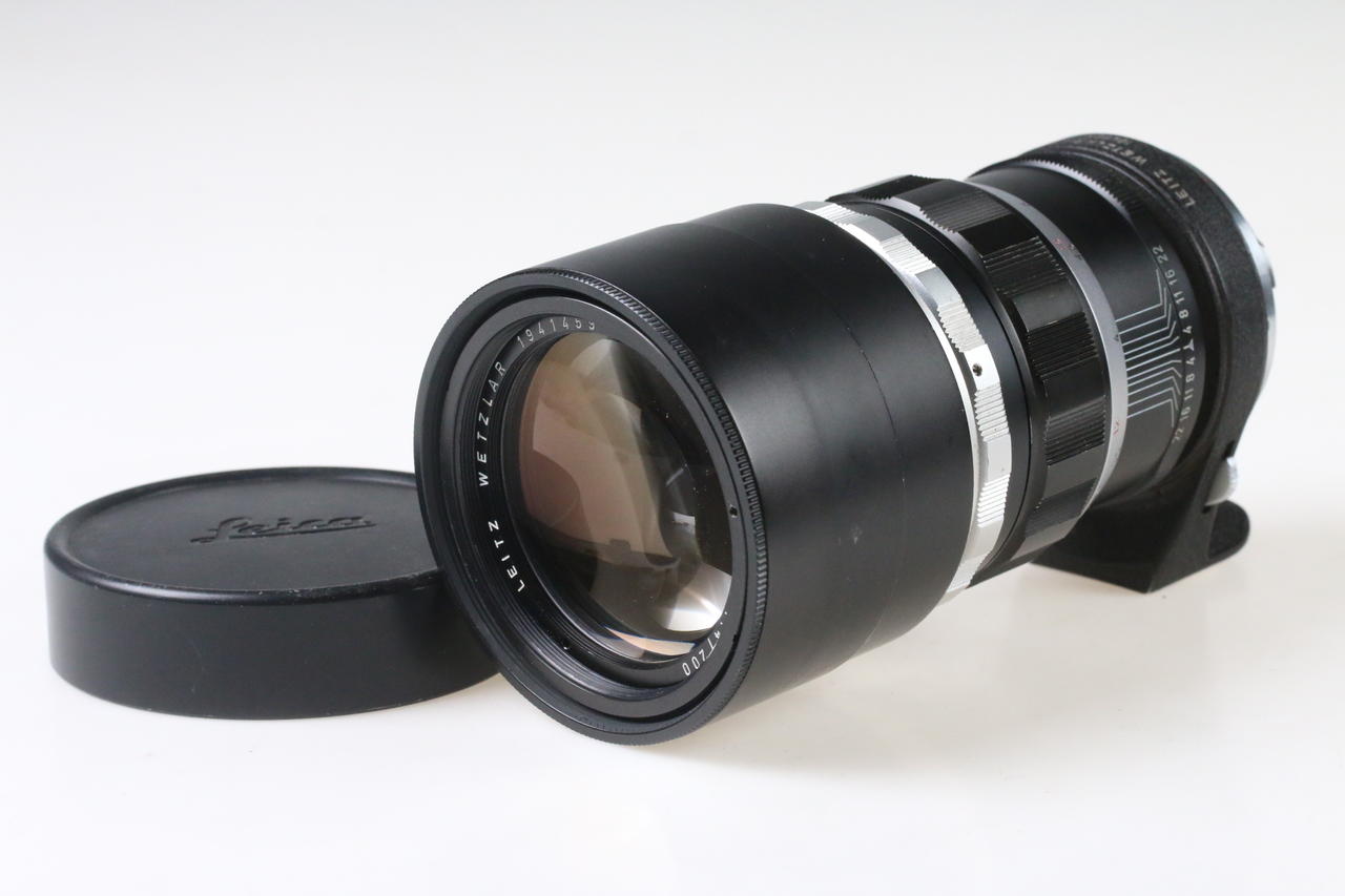 Leica Telyt 200mm f/4,0 mit 16466M Adapter für M39 Leica Telyt 200mm f/4,0 mit 16466M Adapter für M39