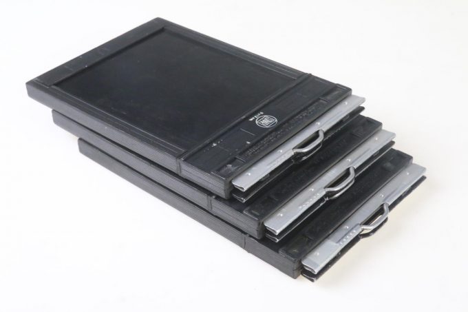Sinar Planfilmkassetten 9x12cm - 3Stück