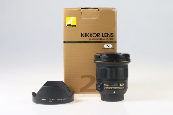 Nikon AF-S 20mm f/1,8 G ED - #270227