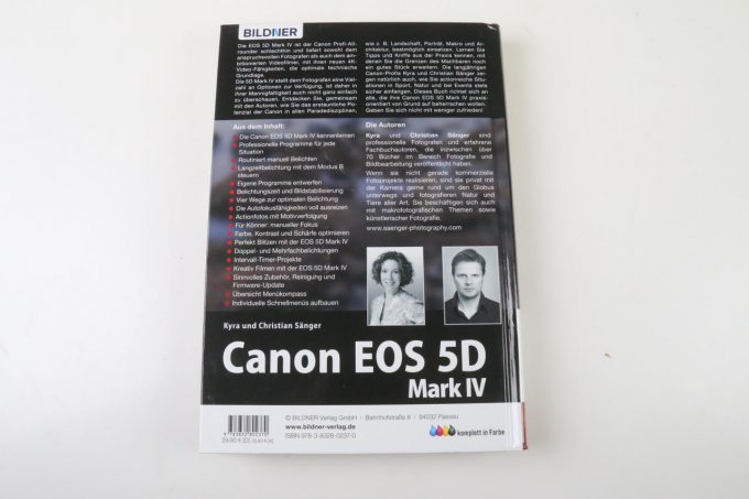 Canon Buch EOS 5D Mark IV Bildner