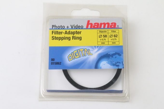 Hama StepUp Ring 58 - 62mm